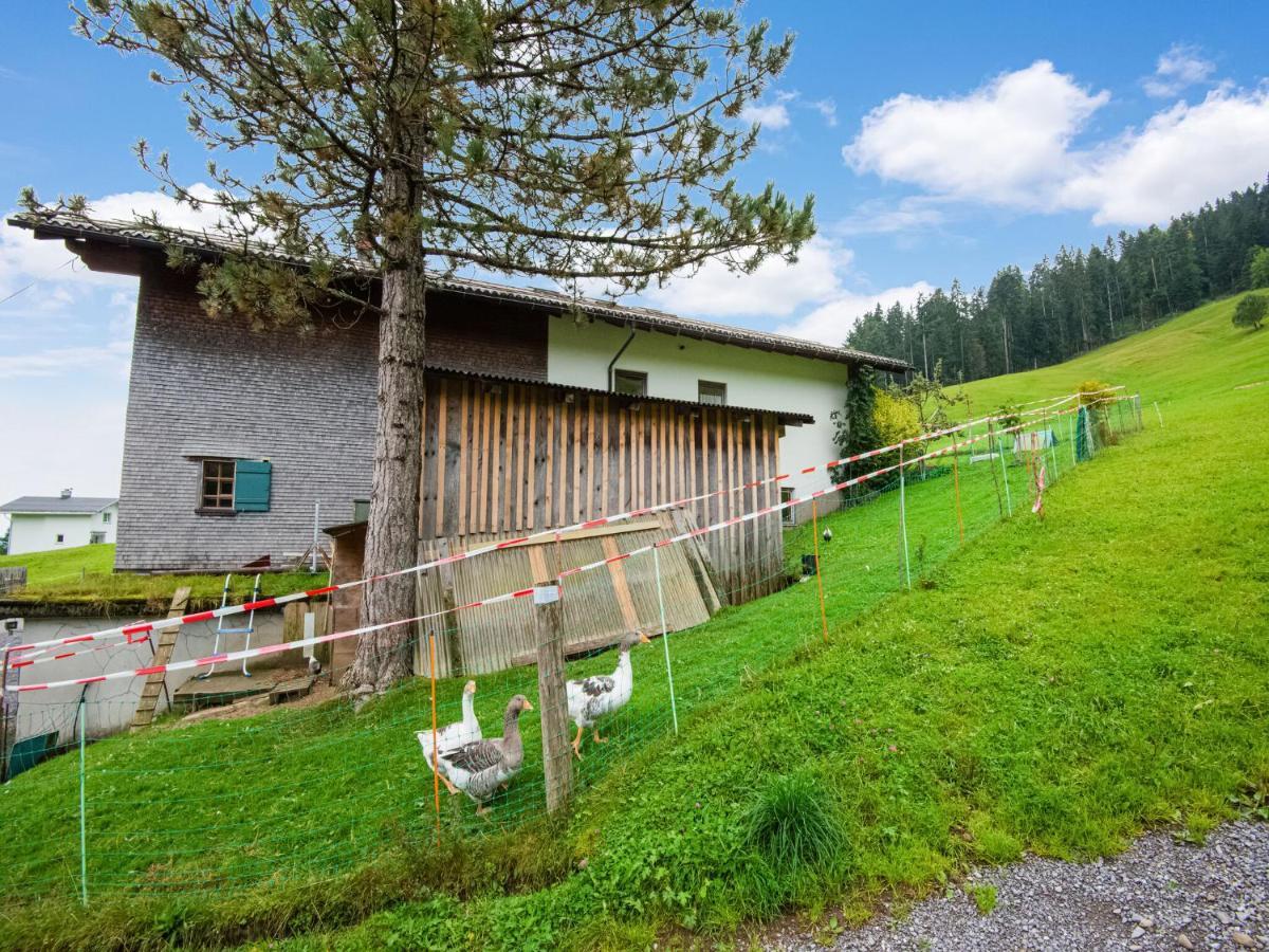Vintage Holiday Home In Vorarlberg Near Ski Area شوارزنبرغ المظهر الخارجي الصورة