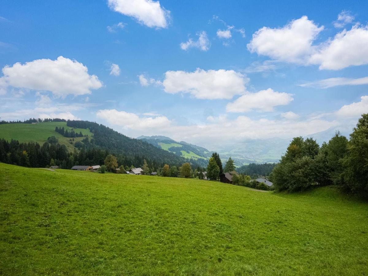 Vintage Holiday Home In Vorarlberg Near Ski Area شوارزنبرغ المظهر الخارجي الصورة